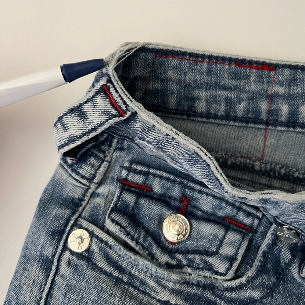 True Religion | Billie Mid Rise Straight Jeans - Picture 12 of 12